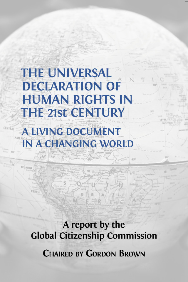 Release of the Global Citizenship Commission Report